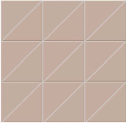CERAMICA VOGUE INTERNI TORTORA TRIANGOLI MATT MOZAIK, FALI ÉS PADLÓCSEMPE
