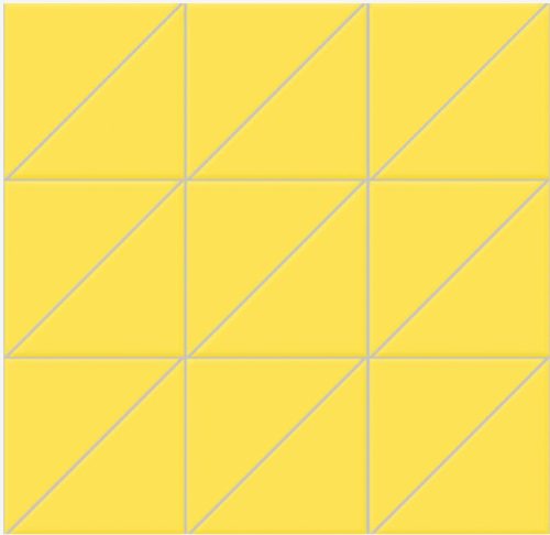 CERAMICA VOGUE INTERNI CEDRO TRIANGOLI MATT MOZAIK, FALI ÉS PADLÓCSEMPE