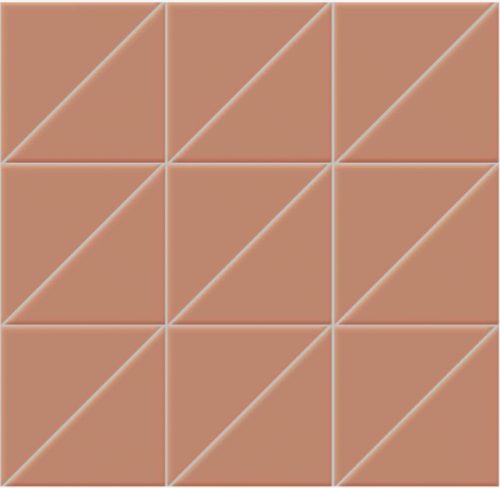 CERAMICA VOGUE INTERNI CIPRIA TRIANGOLI MATT MOZAIK, FALI ÉS PADLÓCSEMPE