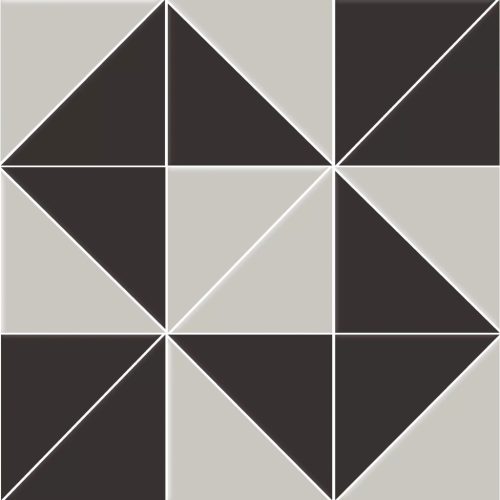 CERAMICA VOGUE INTERNI MTD1002 TRIANGOLI MATT MOZAIK KEVERÉK, FALI ÉS PADLÓCSEMPE
