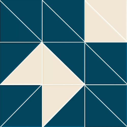 CERAMICA VOGUE INTERNI MTD2003 TRIANGOLI MATT MOZAIK KEVERÉK, FALI ÉS PADLÓCSEMPE