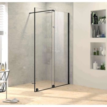   HÜPPE XTENSA FRAME XT2203 Toló zuhanyajtó, 120 x 200 cm, 1 fix és 1 mozgó résszel