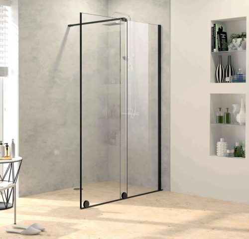 HÜPPE XTENSA FRAME XT2203 Toló zuhanyajtó, 120 x 200 cm, 1 fix és 1 mozgó résszel