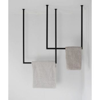   MPD KATA törölköző tartó mennyezetre, 55 cm,  matt RAL színekben, 100 cm magas